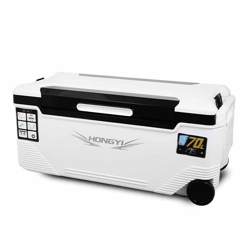 The new large capacity allows for a cold-chained out-of-house camping box with a fishing tank